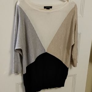 White House Black Market festive sweater